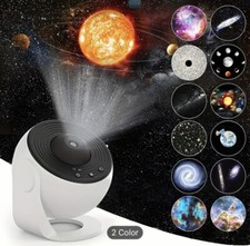 LED Galaxy Projector Starry Night Light Sky Star Party Lamp Planetarium Room