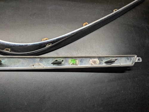 04-07 Jaguar XJ8 VDP X350 Rear Passenger/Driver Side Bumper Molding Chrome OEM - Picture 2 of 24