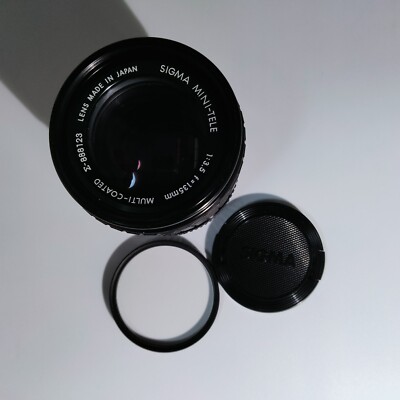 SIGMA MINI-TELE 1:3.5 f = 135mm MULTI-COATED Made In Japan