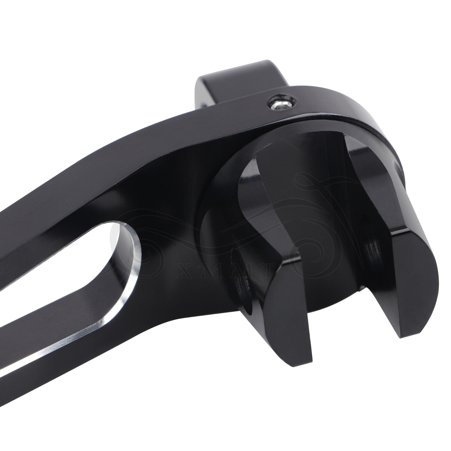 CNC Male Mount Foot Peg Heel Rest Bracket For Harley Sportster 883 Dyna FXD FXDL eBay