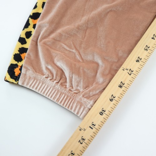 Pantalones de salón de terciopelo Death Row Records 42-48" x 31 estampado de guepardo mono de baño nuevos sin etiquetas - Imagen 8 de 15