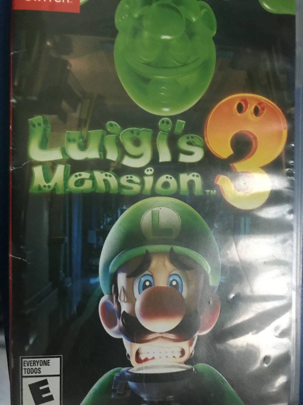 (Used) Nintendo Switch Luigi's Mansion 3 Game Card Case | eBay