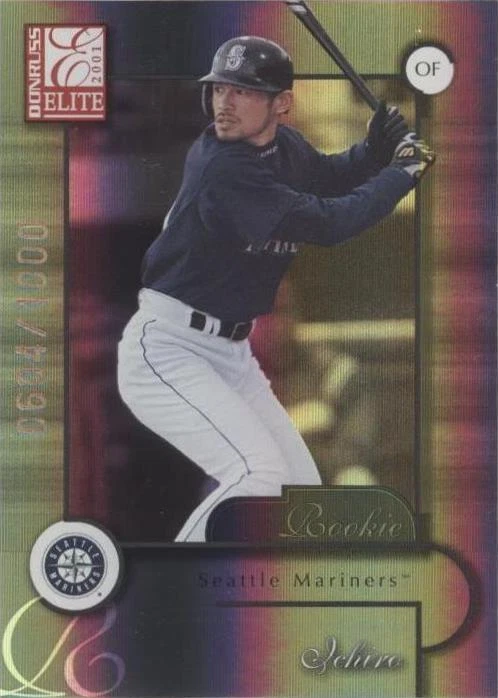 2001 DONRUSS ELITE ICHIRO イチロー シリアルNOあり！ 2001 Donruss Elite - Ichiro Suzuki #195 for sale | eBay