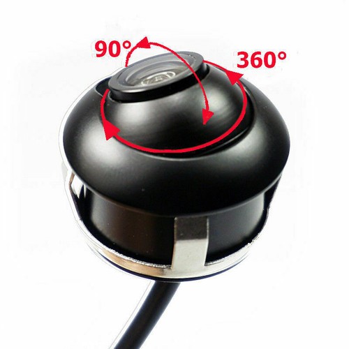 360° Rotating Car Rear View Camera Reversing Parking Cam Night Vision Waterproof - Picture 3 of 11
