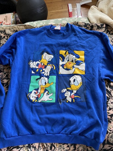 vintage donald duck sweater