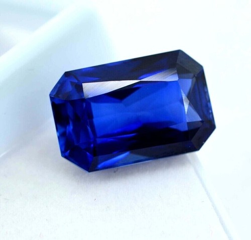 15 Ct + NATURAL Blue Kashmiri Sapphire CERTIFIED Unheated Loose Gemstone NEW - Picture 5 of 6
