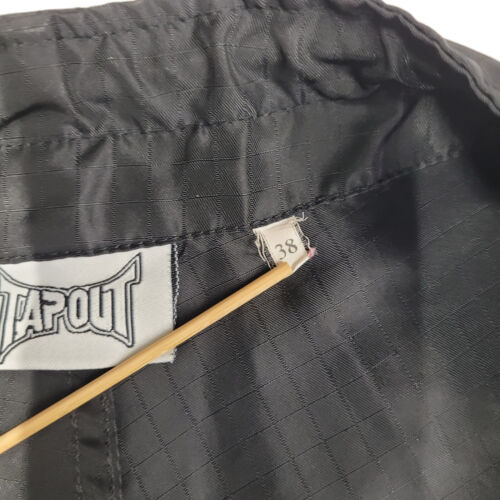 Pantalones cortos de entrenamiento Tapout hombre cintura talla 38 negro MMA - Imagen 4 de 10