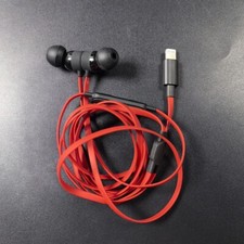 Beats Dr Dre UrBeats3 Wired In-Ear Apple Headphones IOS Lightning Connector Red
