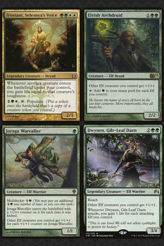 Rhys the Redeemed ELF Commander Deck TOKENS MTG Magic Ready-to-Play Selesnya EDH - Picture 2 of 12