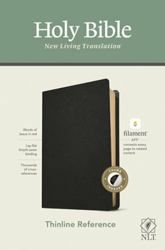 NLT Thinline Reference Bible, Filament Enabled Edition (Red Letter, Genuine: New - Picture 1 of 1