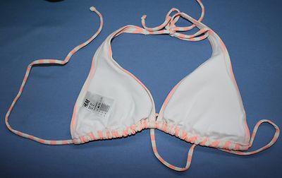 Haut De Bikini H&M Taille 8 - Imprimé Rayé, Neuf Sans étiquettes (NWOT)