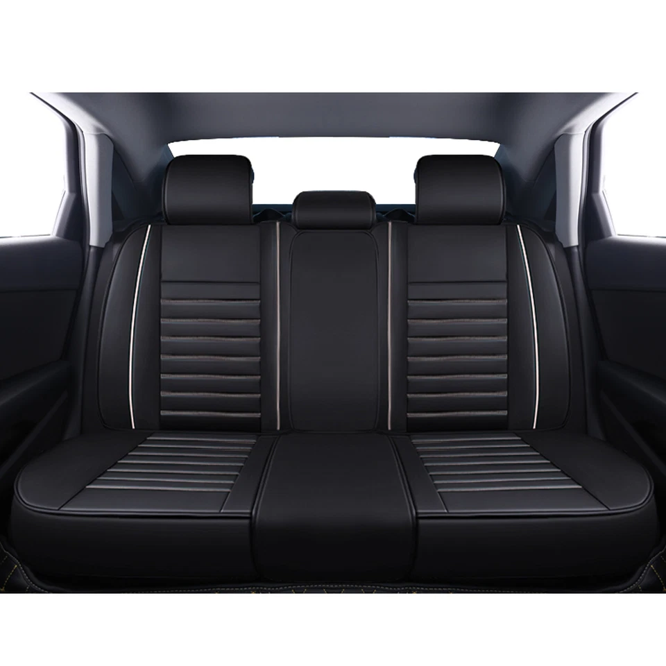 Almohadas de respaldo cojín funda asiento 5 asientos PU para Volvo XC40 XC60 XC70 Foto 4 de 4