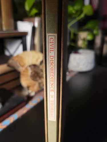 Thoreau. Civil Disobedience. 1969. The Gehenna Press. No. 38/650! - Bild 1 von 3