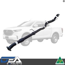 3 Inch DPF Back Exhaust With Hotdog For Mazda BT-50 3L 2021 Onwards