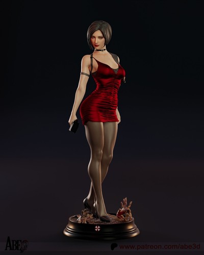 Estatua de Ada Wong Kit Impreso en 3D Sin Pintar/Sin Montar - Imagen 2 de 17