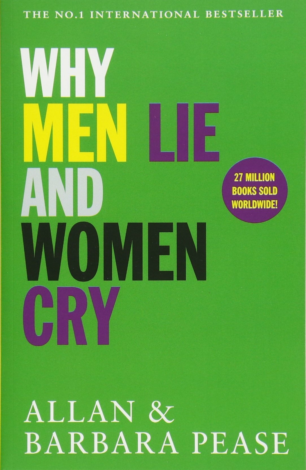 Why Men Lie & Women Cry, Pease, Barbara, Pease, Allan, New Book