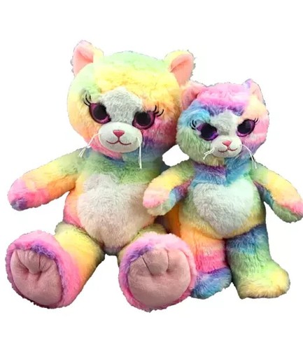 New 16 Inch Sherbet Kitty Plush with Recorder - Soft, Collectible Build-A-Bear - Picture 5 of 6