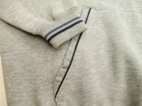 Seattle Seahawks Hoodie Men's Gray Pullover Sewn Logo Cotton Fleece NFL Brand - Picture 6 of 12