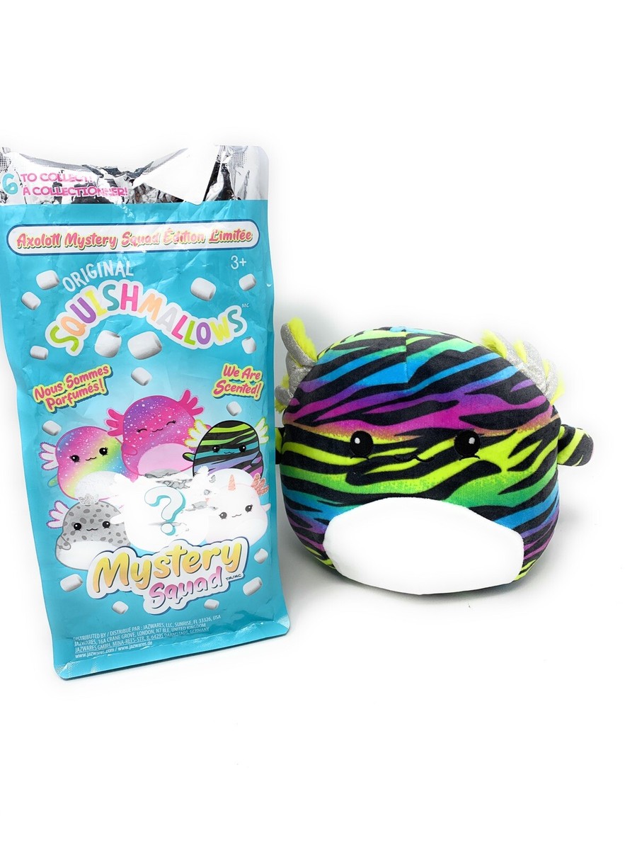 SQUISHMALLOW KellyToys 20cm Safiyah The Rainbow Zebra Super Soft Plush