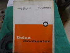 NOS GM R1-BV ROCHESTER SINGLE BARREL CARB GASKET  7026514 194 230 250 292
