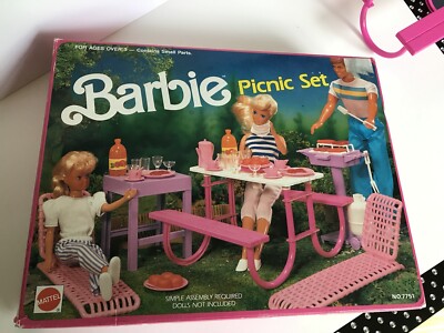 バービー復刻版  ピクニックセット \"Picnic Set“ バービー人形復刻版Picnic Set