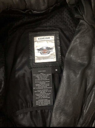 harley davidson leather jacket M/L - Bild 4 von 6
