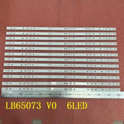 Kit LED bar(12)For Hisense H65A6140 65R6E H65AE6100 SHARP LC-6506020U LB65073 V
