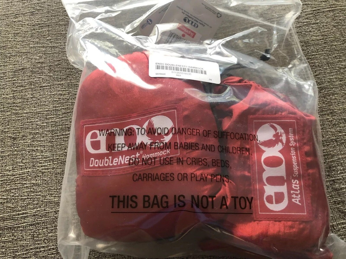 Supreme Enos Doublenest Hammock In Red SS19A20 | eBay