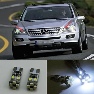 Details About Mercedes 6000k White Ml350 Ml550 Gl450 Amg Led 8 Smd Parking Light Bulbs 4pcs