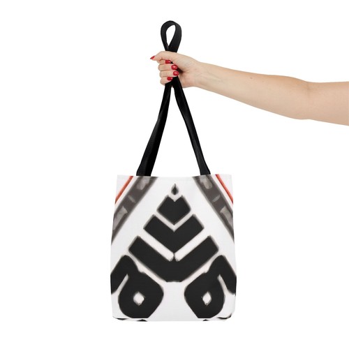 New Chic Geometric Tote Bag, Stylish Canvas Bag, Everyday Carryall, Art Print - Picture 5 of 21