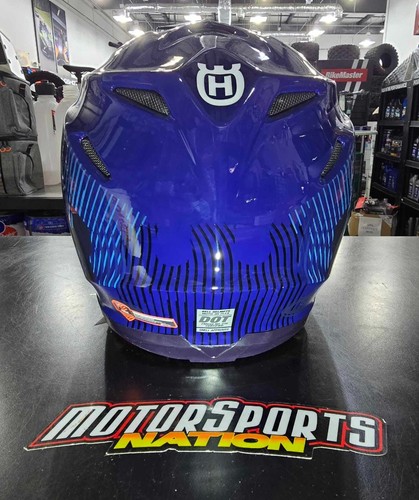 HUSQVARNA MOTO 9S FLEX RAILED HELMET by BELL SIZE LARGE UHS230035904 - Picture 4 of 6