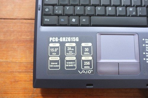 Portátil Notebook SONY VAIO PCG- GRZ 615 G 15" Winxp grt - Imagen 3 de 11