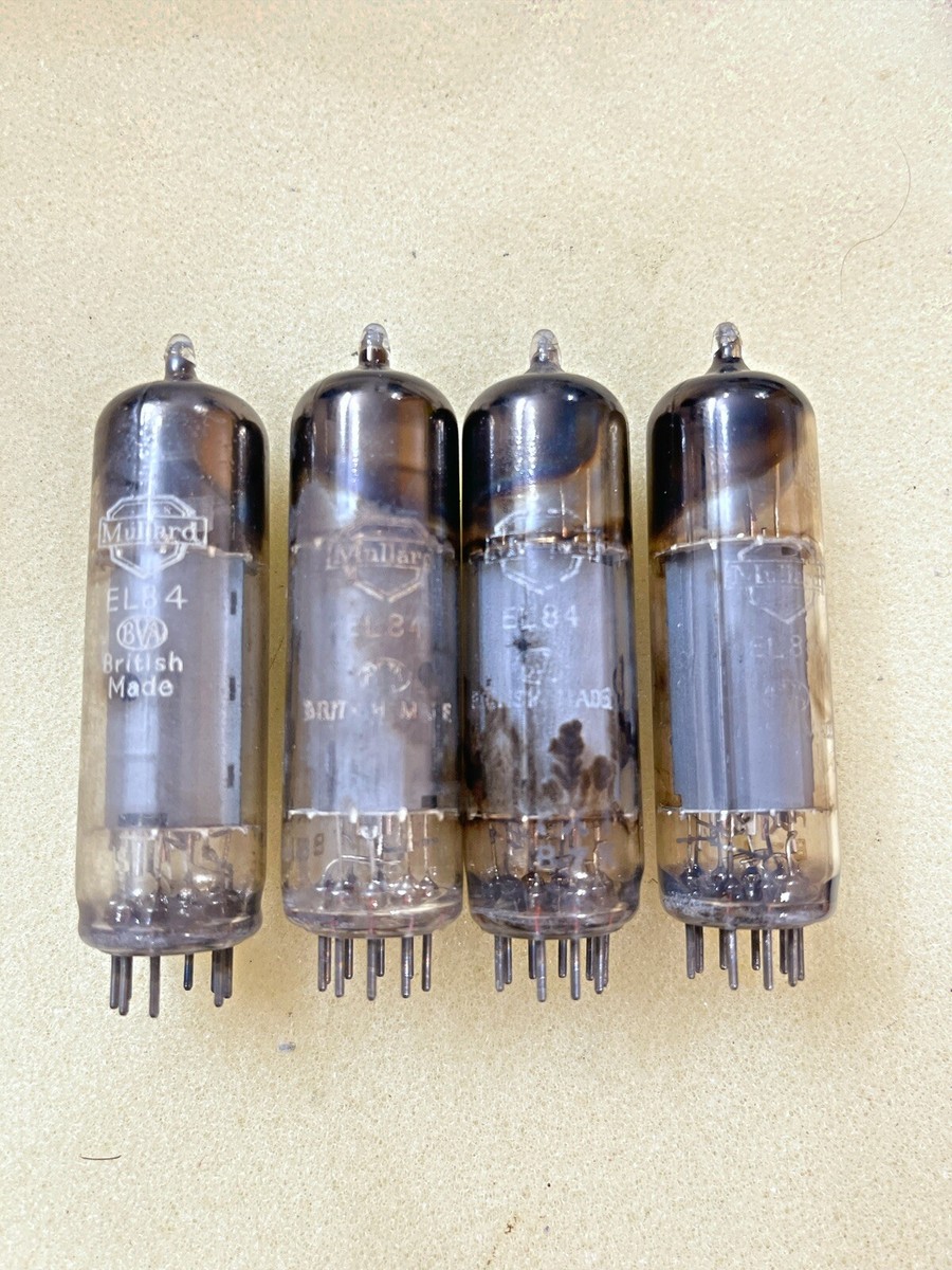 Mullard EL84 6BQ5 Square Getter Excellent Testing Values Tightly