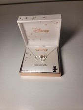 Disney Mickey Heart Mickey Mouse Necklace NIB