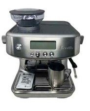 Breville - BES878BSS Barista Pro Espresso Machine, Brushed Stainless Steel READ