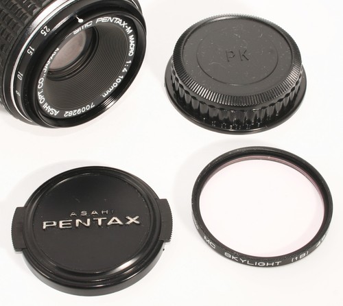 [Exc+5] Pentax SMC PENTAX-M MACRO 100 mm f/4 MF Nahaufnahmeobjektiv K-Mt aus Japan - Bild 12 von 14