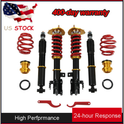 Front & Rear Full Coilovers Struts Shocks Kit For 2011-2016 Scion TC AGT20 4Pcs 