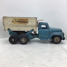 Vintage 1950's Buddy L Hydraulic Dumper Dump Truck Pressed Steel
