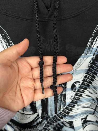 City Morgue Grey Day Tour Mens Small Hoodie Sweatshirt Zillakami Vest Black - Picture 8 of 12