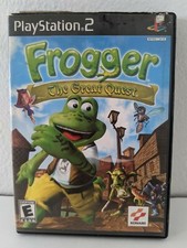 Frogger The Great Quest Complete w/ Manual Sony PlayStation 2 PS2 Black Label