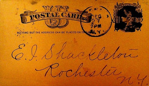 Moser Hoole & Co Buffalo NY 1883 Advertising Postal Card - Picture 2 of 2