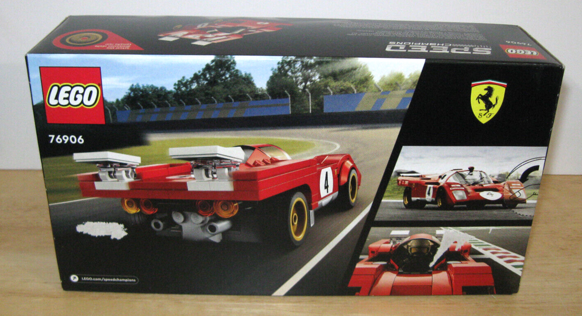2022 Lego Speed Champions Set #76906 ~ 1970 Ferrari 512 M ~ NIP