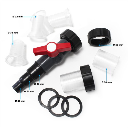 SunSun Bio Druckteichfilter CPF-50000 55 W UVC Klärer Moving Bed Teichfilter - Bild 5 von 10