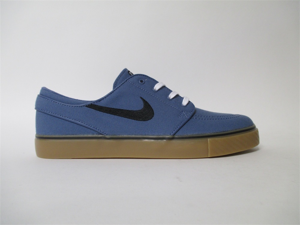 Nike SB Stefan Janosk Canvas Ocean Fog Blue Black Gum White Sz 9 615957-402 Nike SB Stefan Janosk Canvas Ocean Fog Blue Black Gum White Sz 9 615957-402