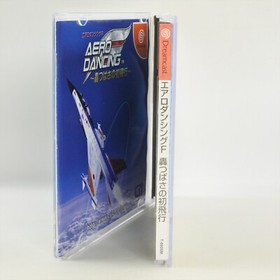 Dreamcast AERO DANCING F Todoroki Tsubasa no Hatsu Hiko Spine * 2043 Sega dc