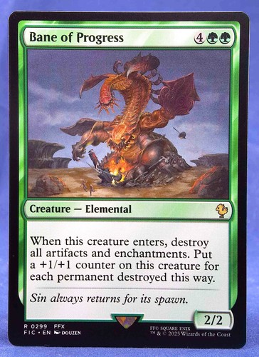 Bane of Progress - MTG - Commander: Final Fantasy - Excellent NM - Picture 1 of 2