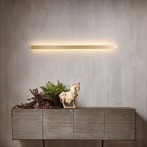 LED Modern Vanity Light Linear Wall Sconce Lamp Hallway Bathroom Light Fixture - Picture 2 of 5