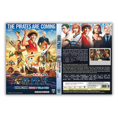 DVD ONE PIECE LIVE ACTION SEASON 1 VOL.1-8 END ENGLISH DUB ALL