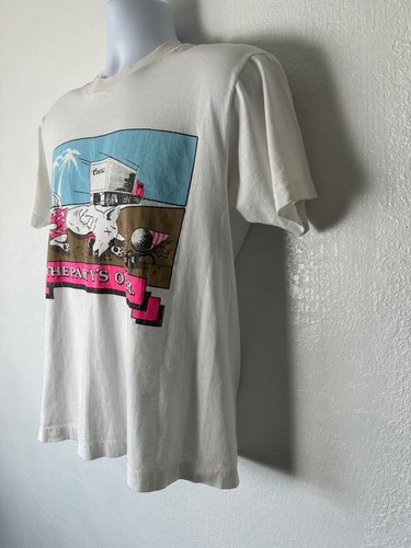Vintage Coors Single Stitch EE. UU. Grande The Party's Over Bud Spuds Mackenzie - Imagen 3 de 10
