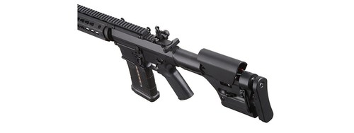 Lancer Tactical Battle X AEG Airsoft Rifle-PRS Precision Stock &Keymod Handguard - Picture 5 of 10